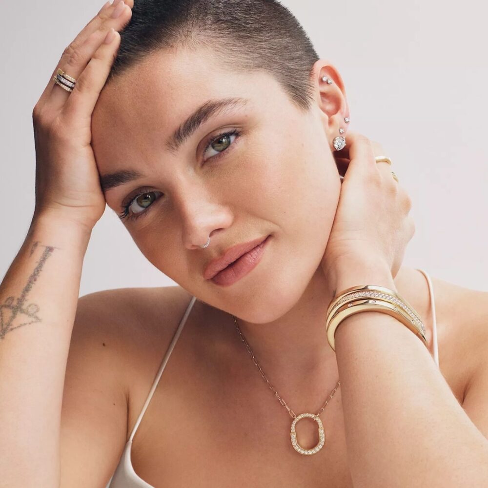 Vychádzajúca filmová hviezda Florence Pugh je ambasádorkou Tiffany & Co