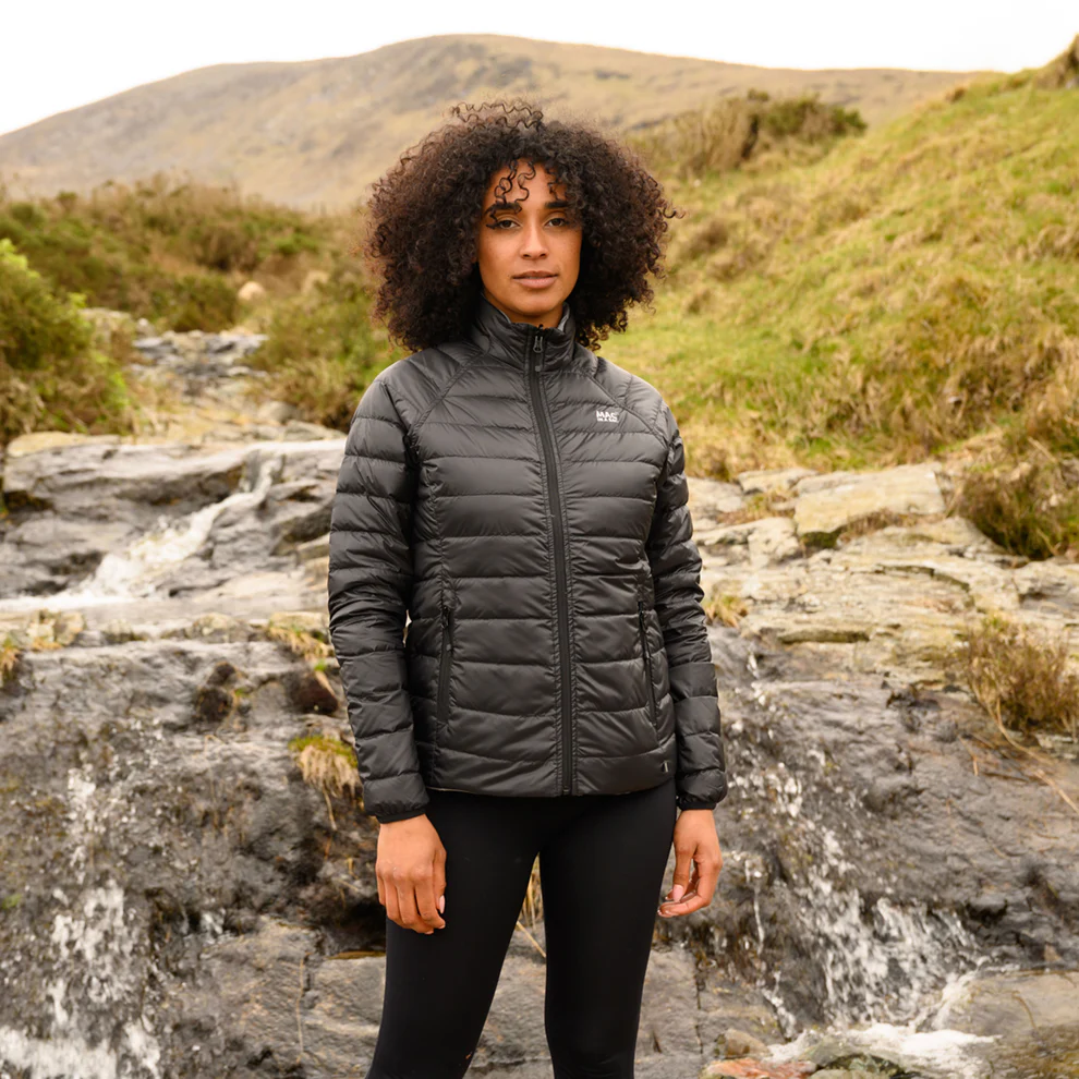 Elegantná páperová bunda