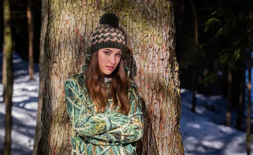 Elegantné dámske zimné čiapky