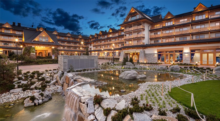 Luxusný hotel v horách