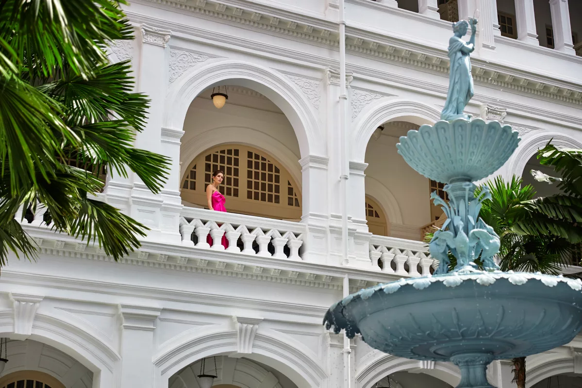 Pobyt v Raffles Hotel Singapore
