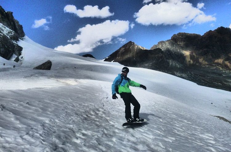 Štýl jazdy na snowboarde